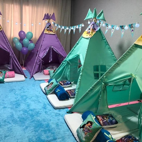 Imagem 1 de 4 de Locação De Cabanas Para Festa Do Pijama