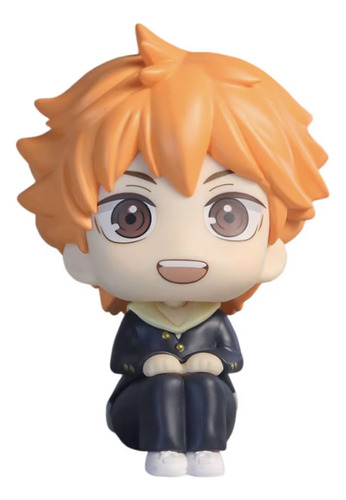 Haikyuu Boneco Cabeçudo Shoyo Hinata Action Figure Anime