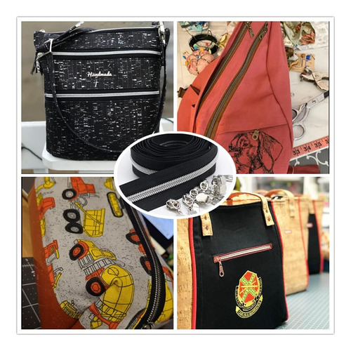 Cremalleras Metálicas Mebuzip, Nylon, 9 Metros, Para Costura