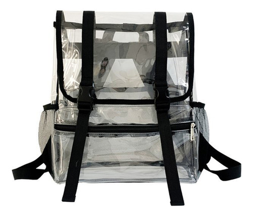 Mochila G Clear Con Correas Reforzadas Y Accesorio Frontal P