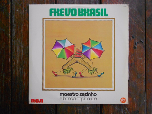 Maestro Zezinho Ebanda Frevo Brasil Lp Vinil Promo Impecable