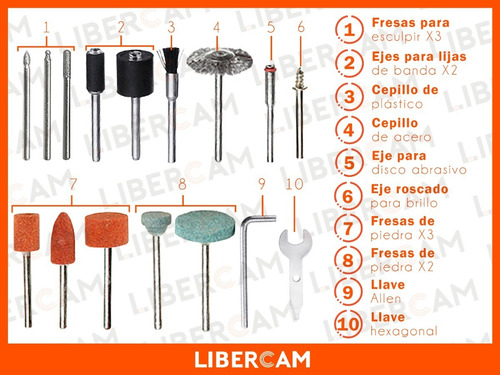 Imagen 6 de 10 de Minitorno Manual 180w 220v Madera Con Accesorios + Estuche