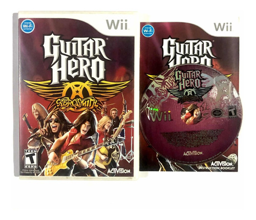 Guitar Hero Aerosmith - Juego Original Para Nintendo Wii
