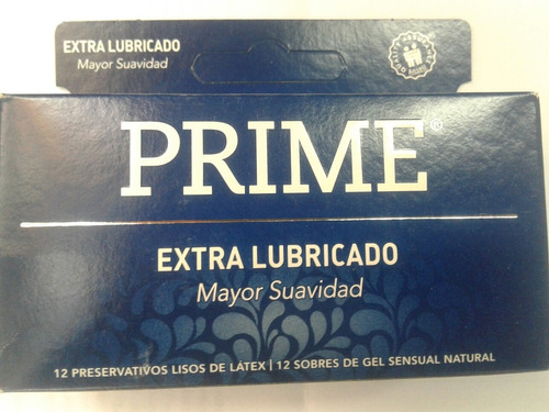 Preservativos Prime Extra Lubricados X 12 . Palermo