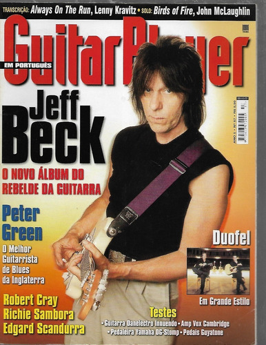 Revista Guitar Player Nº57 Novembro 2000 Jeff Beck P Green