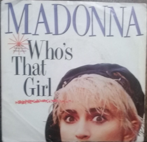 Compacto Vinil Madonna Who's That Girl Ed. Usa 1987 Importad