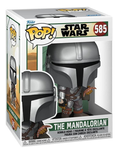 Funko Pop Star Wars The Mandalorian With Pouch