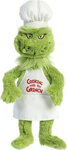 Peluche Dr Seuss - Chef Grinch 35.56cm Aurora Santa Navidad | Envío gratis