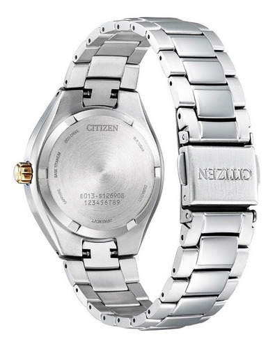 Ew2616-83a Reloj Citizen Donna Titanium Eco Drive 31mm Plate