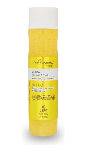 Shampoo Left Melão E Macadâmia 290ml Ultra Hidratação