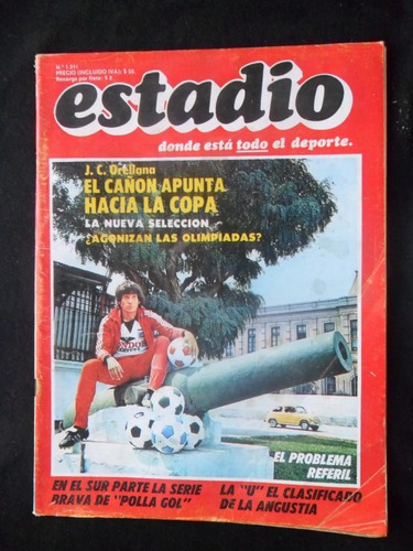Dos Revistas Estadio N° 1911.