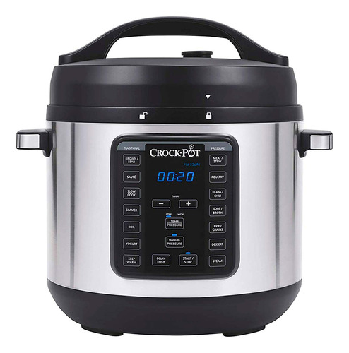 Crock-pot Sccppc800v1bf Olla Coccion Lenta Multiuso Xl Crock