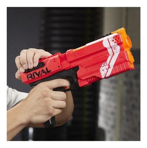 Lan ador De Dardos Nerf Rival Kronos Azul E Vermelho Hasbro