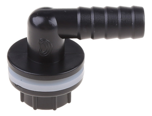 Adaptador De Codo Para Conector De Tanque, Agua De Plástico