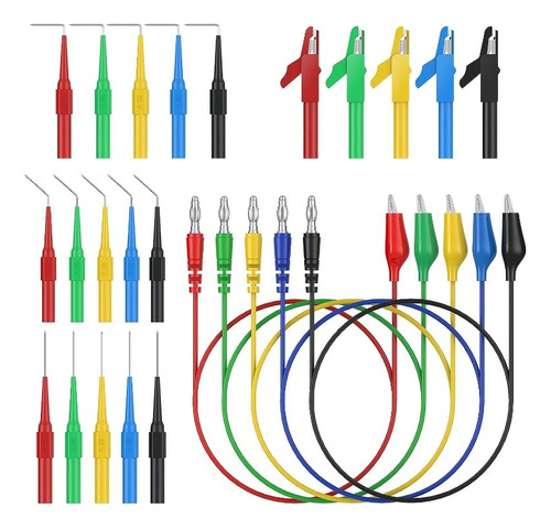 Cables Tipo Sonda De 25 Piezas Para Multimetro