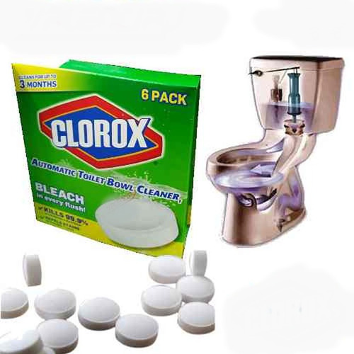 1* Pastillas De Clorox Desinfectante Para Inodoros