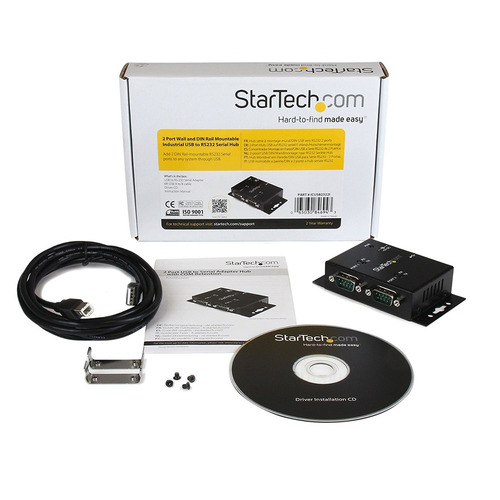 Startech.com Usb Al Adaptador De Serie - 2 Puertos - Soporte