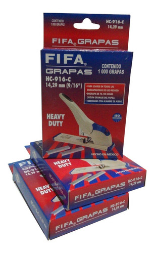 Grapas  Fifa Uso Pesado 23/15 ( Heavy Duty )