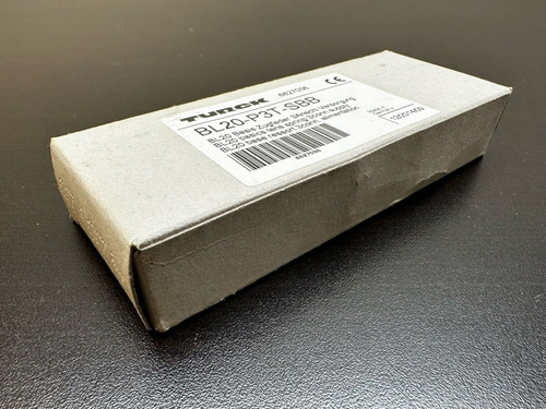 New Turck Bl20-p3t-sbb Base Module Bl20 Bby
