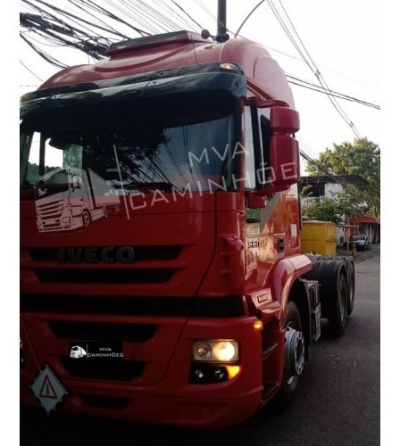 Imagem 4 de 15 de Caminhão Iveco Strallis 380 Teto Alto - 6x2 T