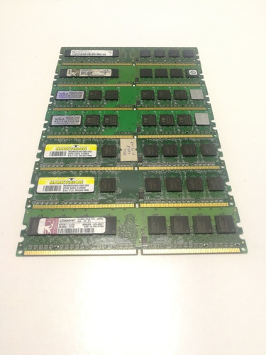 Lote 9 Memorias Ram Ddr2 512 Mb 533 Mhz Para Pc