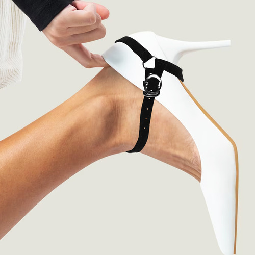 1 Par De Correas Desmontables Para Zapatos De Tacón Alto, Co