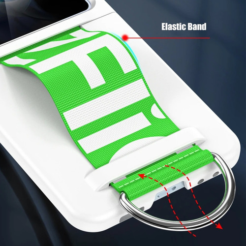 Capa Capinha Para Samsung Galaxy Z Flip 6 5g C/ Suporte Fita
