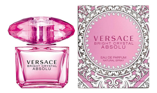 Versace Bright Crystal  Absolu Dama 90ml Edp Envio Gratis