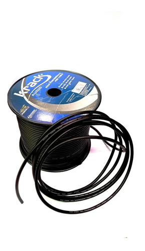 Imagen 3 de 3 de Rollo De Cable Para Microfono Xlr 100 Mts 2x24 Balanc.krack