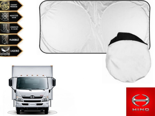 Sunshade Cubresol Con Ventosas Hino 816 2014