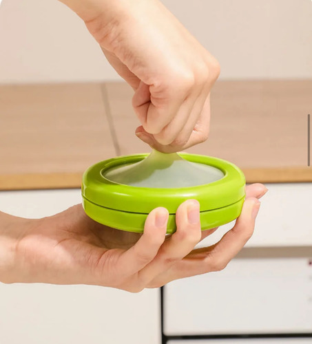 Tapers De Silicona Para Frutas Y Verduras, Conserva Frescura
