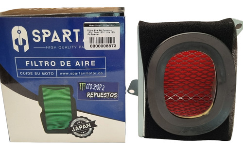 Filtro Aire Akt Dynamic 125 Crox 125 Life 125 Spartan