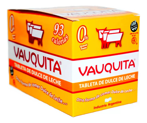 Vauquita Dulce De Leche X 18 Unidades