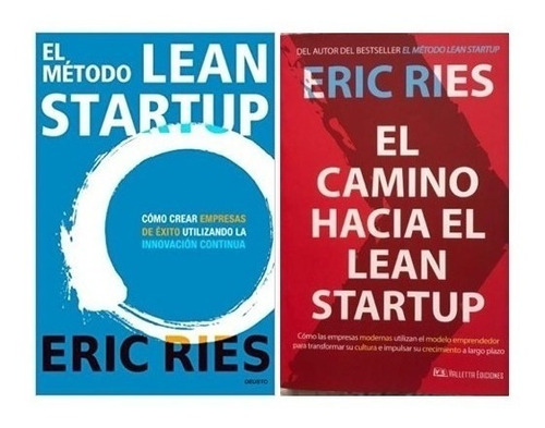 Pack Método + Camino Hacia Lean Startup (2 Libros) Eric Ries