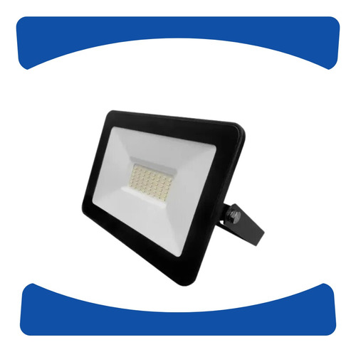 Reflector Proyector Aluminio Led 30w Luz Fria 6500K Candela