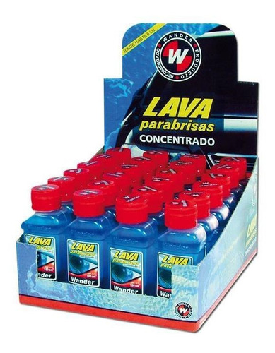 Liquido Lavaparabrisas  Wander X 100 Cc X 24 Un.