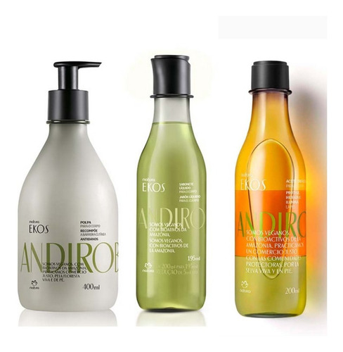 Kit Andiroba 3 Productos  Natura