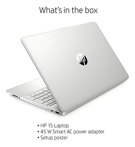 Notebook 15-ef2127wm 15.6" silver 256GB SSD - AMD Ryzen 5 - Excelente (Reacondicionado)