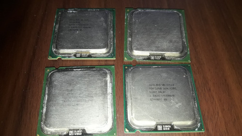 Lote 4 Microprocesadores P/pentium 4 Func.-precio X C/uno (Usado)