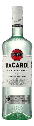 Bacardi Carta Blanca Ron 980 Ml De Bacardi