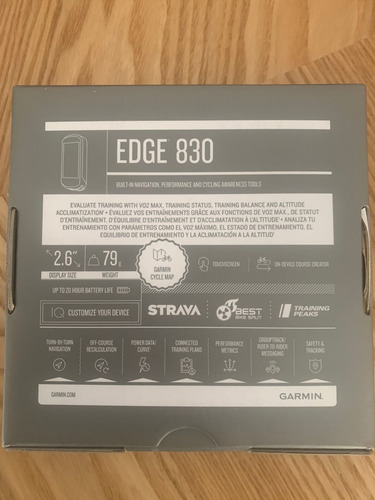 Garmin Edge 830 Gps Para Bici Con Soportes Originales