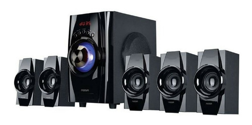 Home Theater Noga Niza Sistema De Parlantes 5.1 Bluetooth