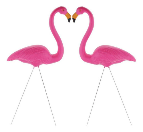 Flamingo Realista, Rosa, Paquete De 2