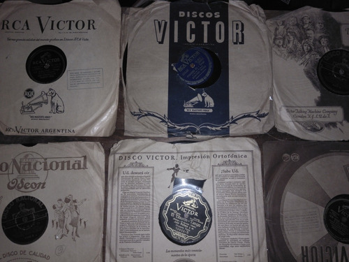 Imagen 5 de 8 de Discos De Pasta Tango 78 Rpm