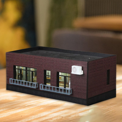 Diorama De Construcción De Casa Modelo A Escala Ho 1/64, B