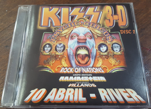 Kiss - Rock Of Nations River Plate Buenos Aires 1999 Cd2 Gbh
