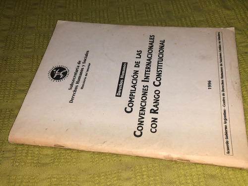 Compilación De Las Convenciones Int. Rango Constitucional