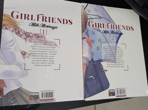 Mangá Girlfriends - Volumes 1 E 2 Editora Newpop