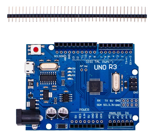Uno R3 Smd Microusb Compatible Con Ide Arduino Ch340g