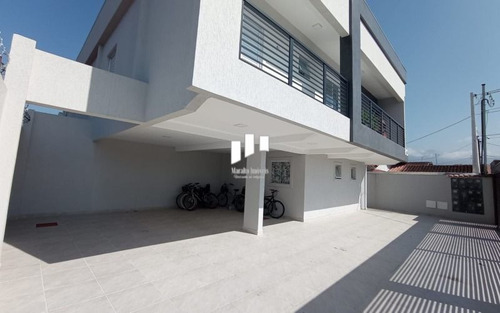 Imagem 3 de 15 de Casa Em Condomínio Nova No Caiçara Em Praia Grande Sp.